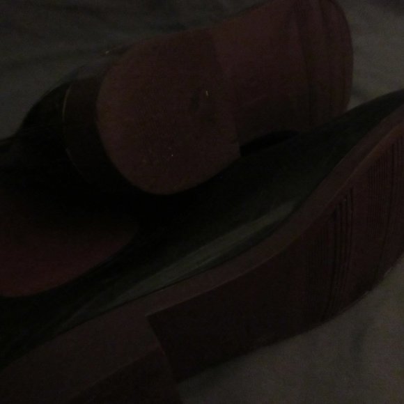 Purple & Black Rain Booties - Picture 2 of 4